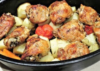 Roast Chicken Thighs Recipe - TheRecipe.Website