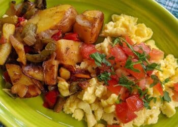Scrambled Eggs Brunch Recipe - TheRecipe.Website