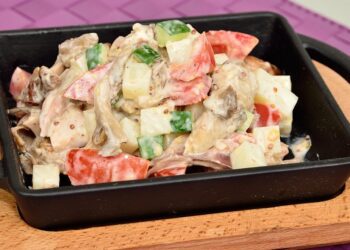 Chicken Pepperoni Salad Recipe - TheRecipe.Website