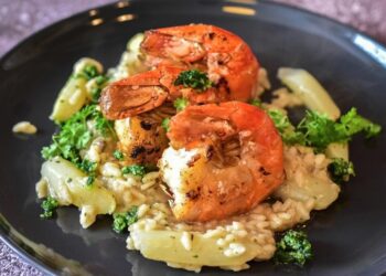 King Prawn Risotto Recipe - TheRecipe.Website