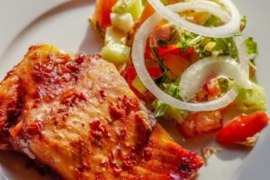 Summer Salmon Salad Recipe - TheRecipe.Website