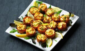 Tiny Crab Tartlets Recipe - TheRecipe.Website